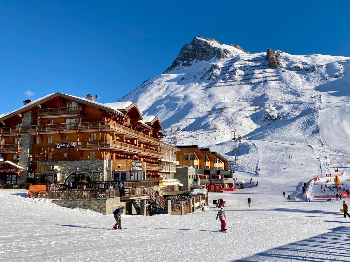 L'établissement Hôtel Le Levanna by Les Etincelles en hiver