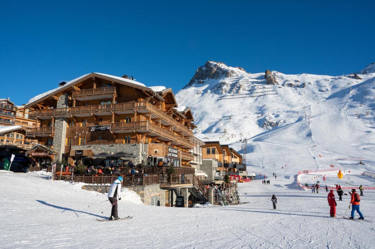 L'établissement Hôtel Le Levanna by Les Etincelles en hiver
