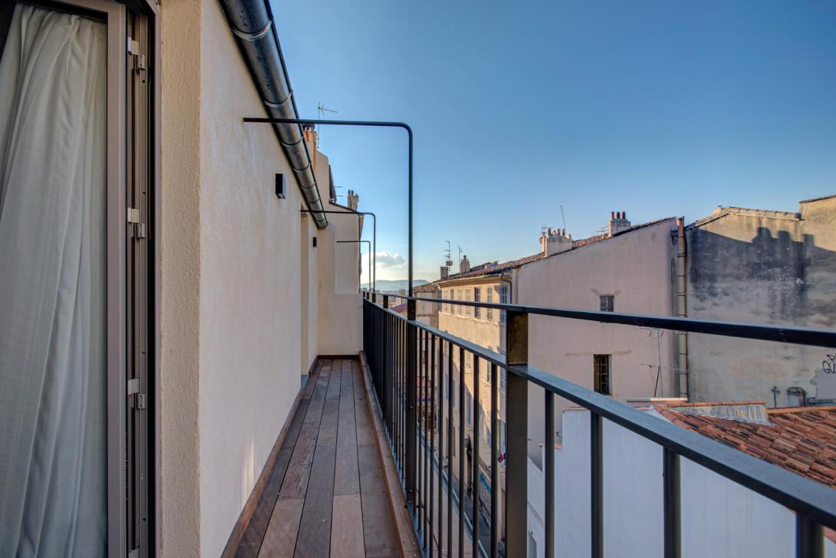 Balcon ou terrasse dans l'établissement Alex Hotel & Spa