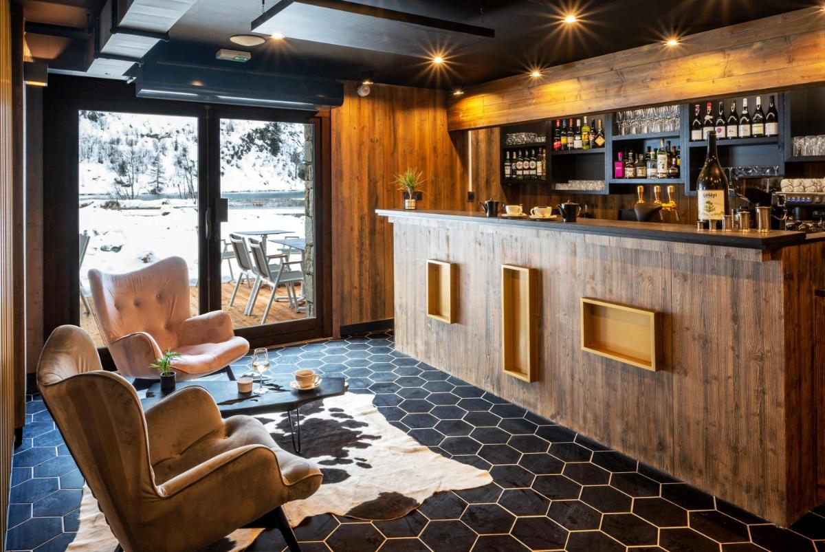 Boissons dans l'établissement Hotel Tetras Lodge
