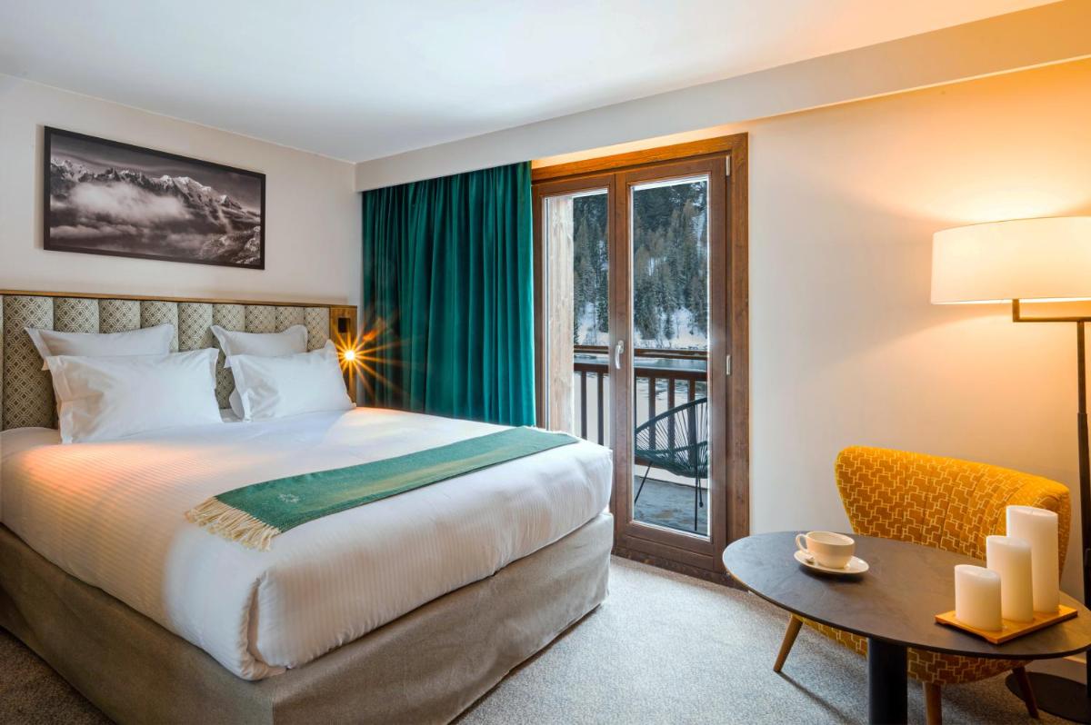 Un ou plusieurs lits dans un hébergement de l'établissement Hotel Tetras Lodge