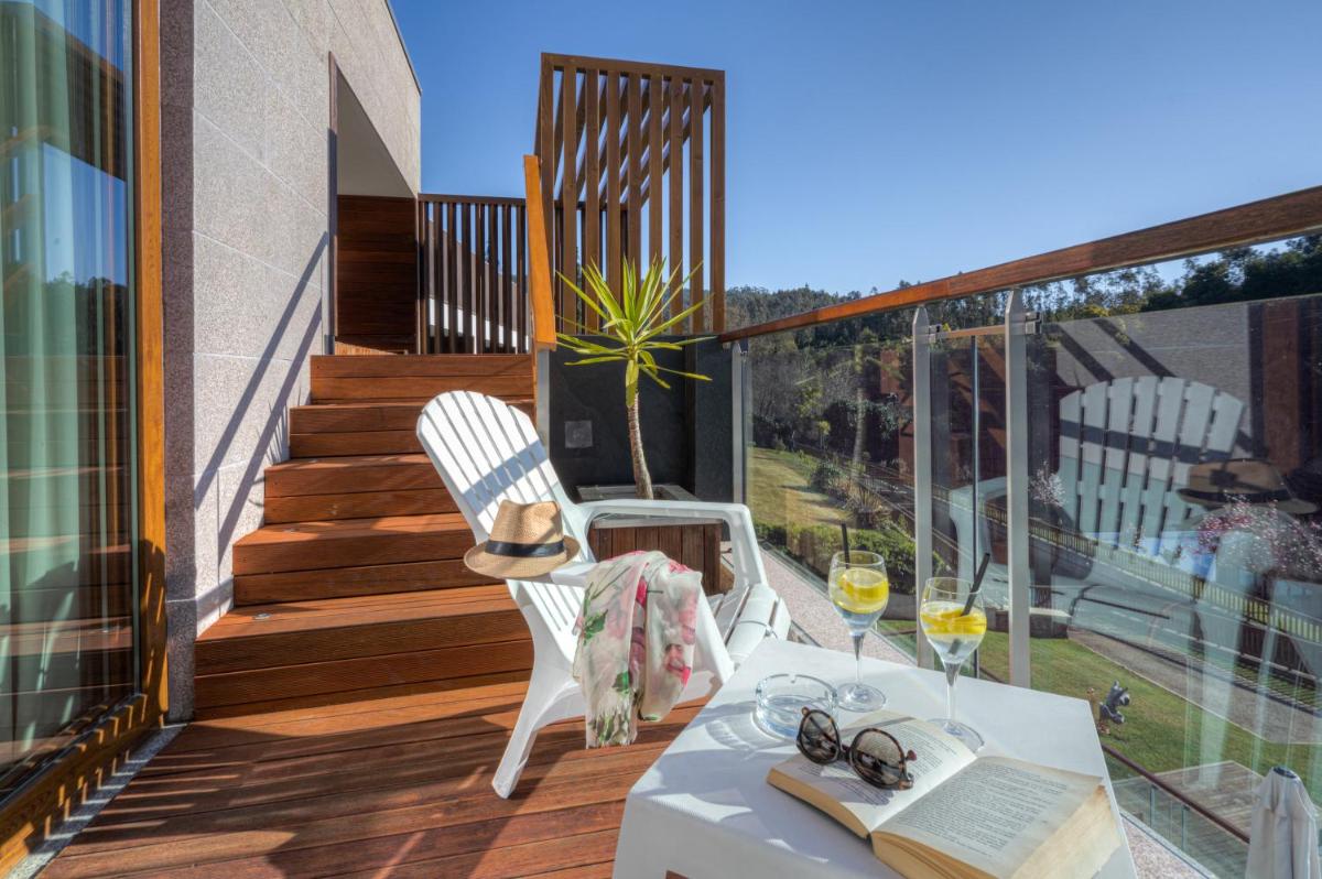 Uma varanda ou terraço em Hotel Rural Vale Do Rio