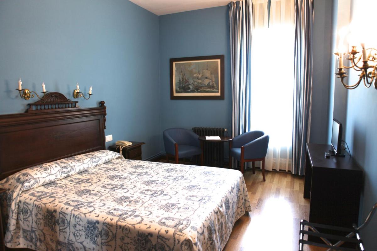 Cama o camas de una habitación en Gran Hotel Balneario de Liérganes