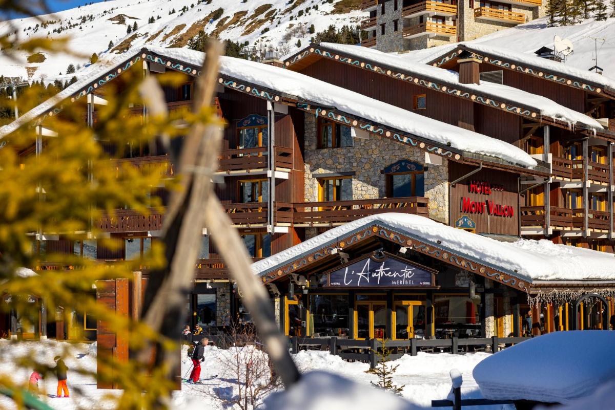 L'établissement Hotel Mont Vallon en hiver