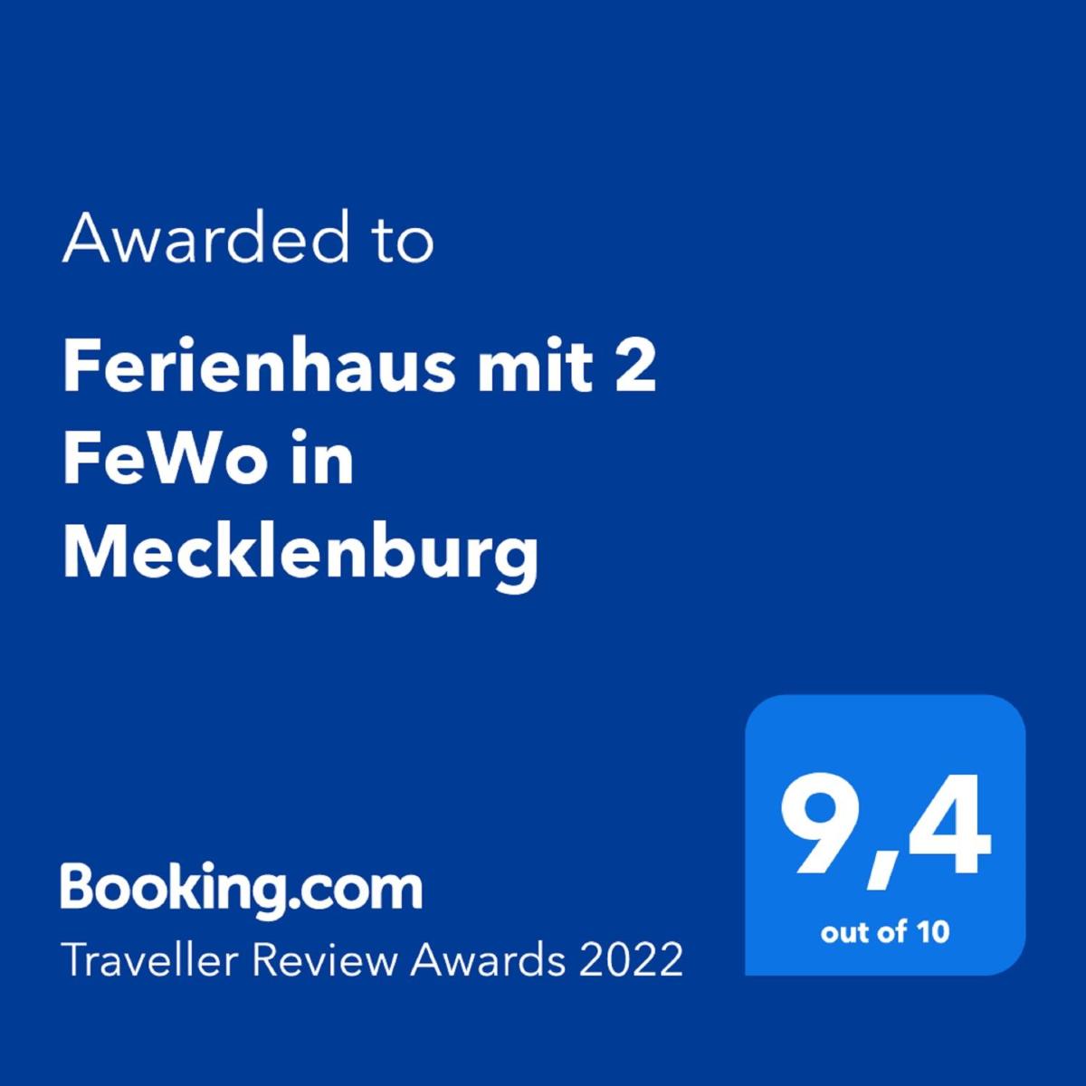 Suitetrails - Ferienhaus mit 2 FeWo in Mecklenburg