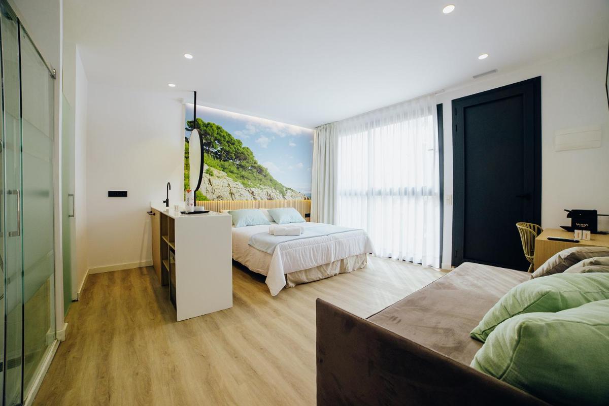 Cama o camas de una habitación en Alannia Salou