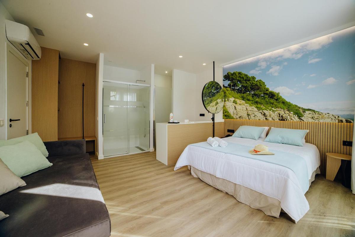 Cama o camas de una habitación en Alannia Salou