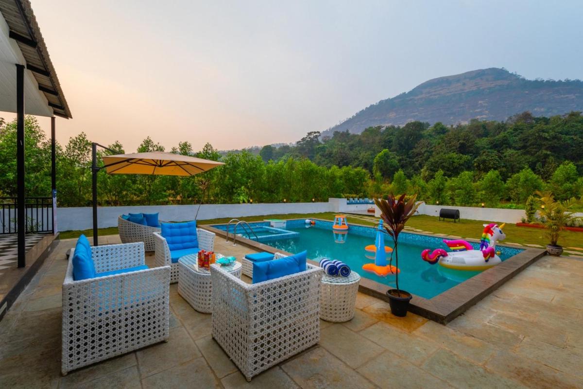 SaffronStays Turquoise Maison, Karjat - Hizvo