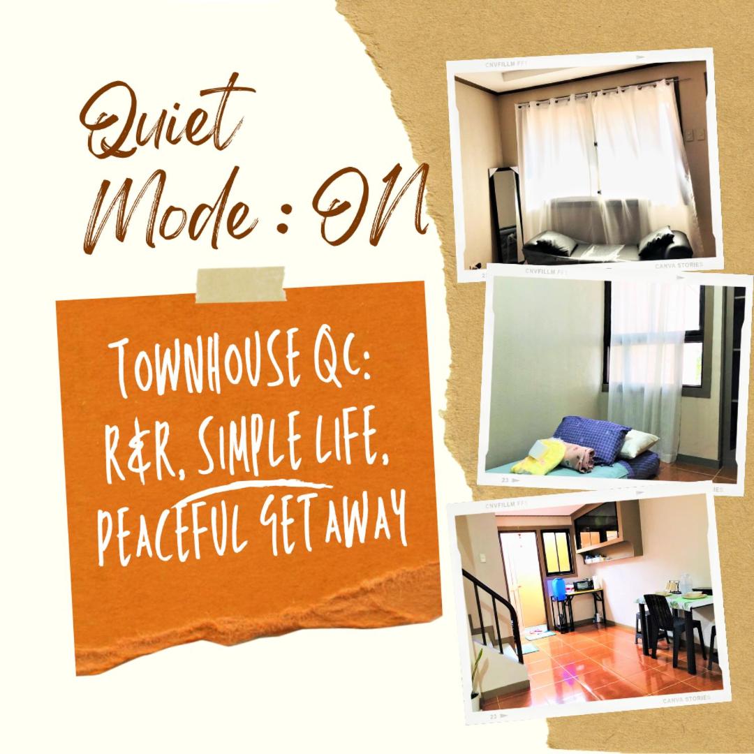 Suitetrails - Townhouse QC- R&R, Simple life, Peaceful getaway for backpackers, couples and small group
