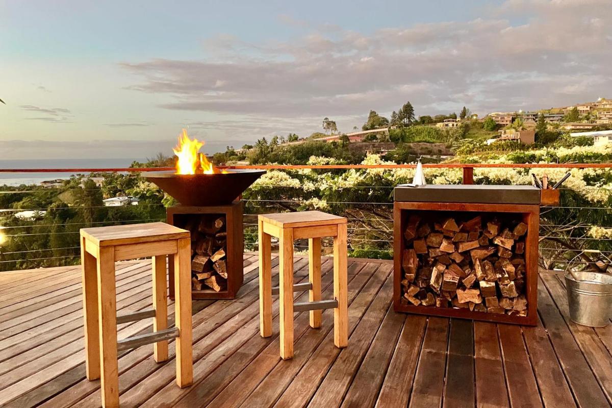 Villa Manuiti, balinese luxury home - private swim SPA, ocean view - OFYR BBQ - KoÏ pond - Housity