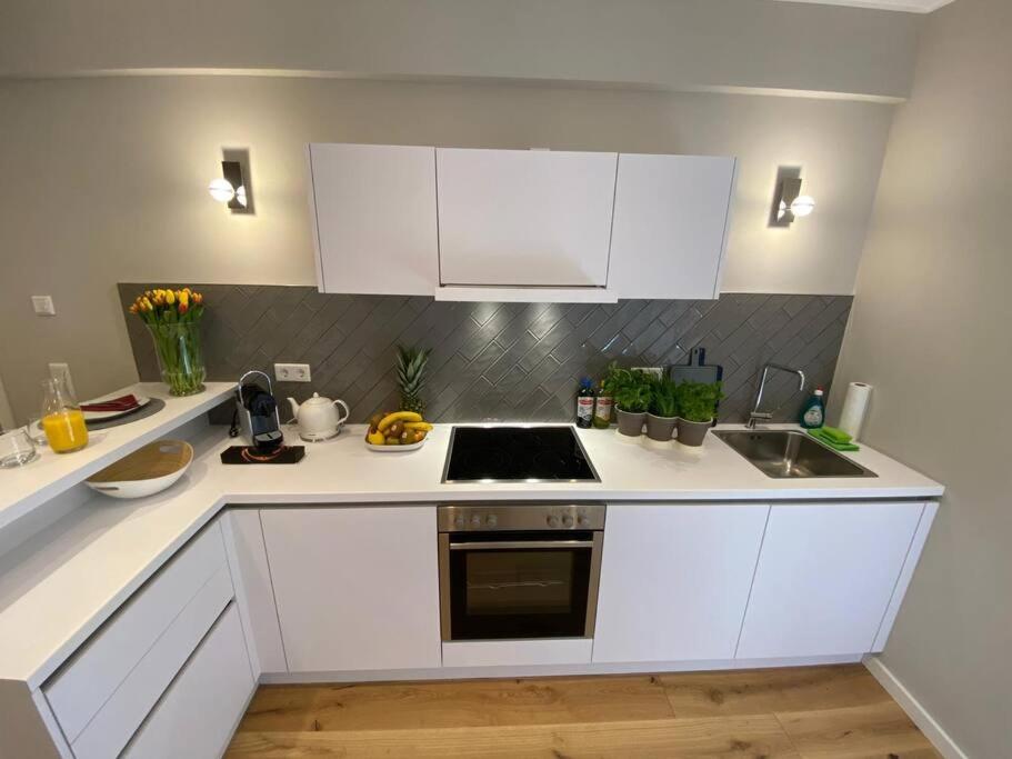 Suitetrails - Zentrales Appartment mit großer moderner Küche EG2