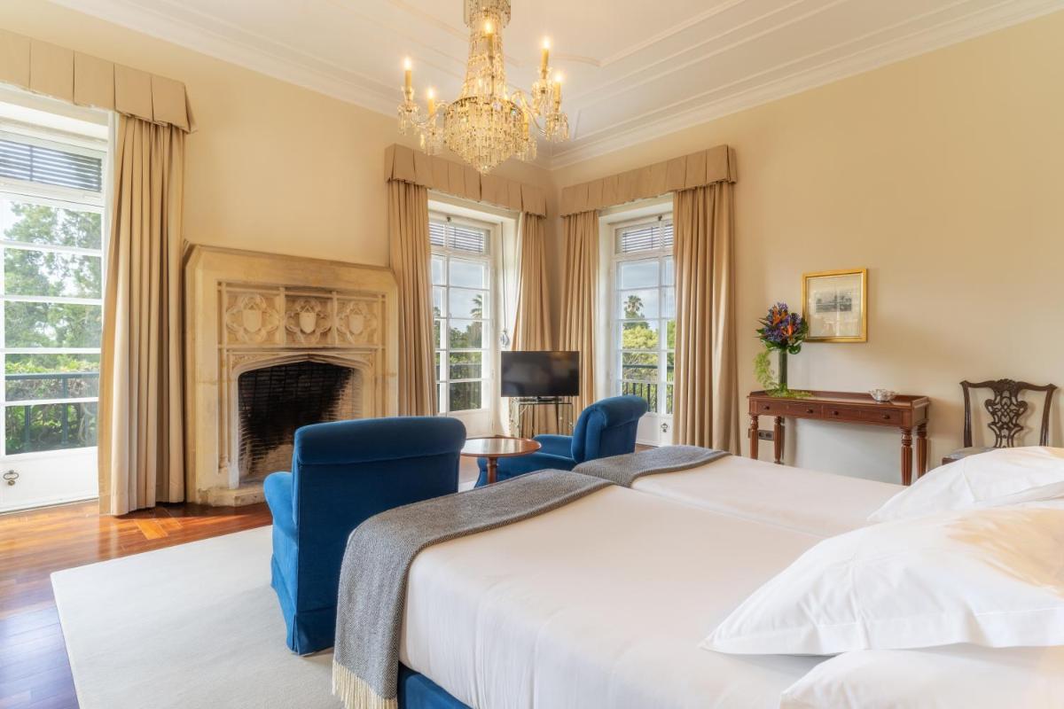 Uma cama ou camas num quarto em Quinta da Casa Branca - Small Luxury Hotels of the World