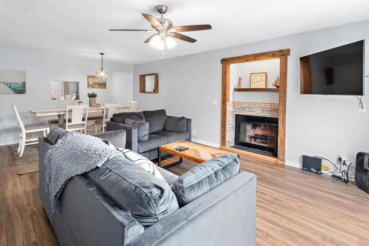 3 bedroom 1 and a half bath townhome with deck over lagoon at Gascoigne Condominiums - Housity