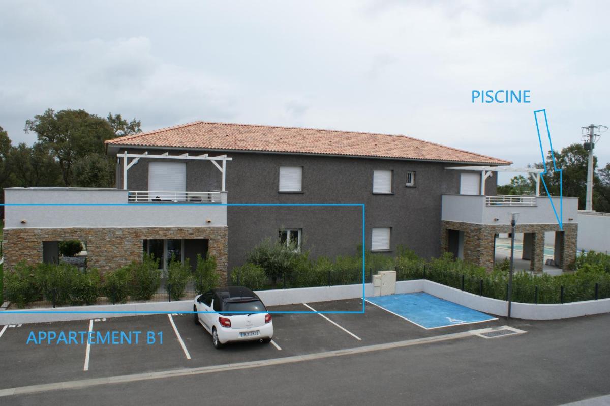 Appt (T3) Ghisonaccia terrasse & piscine - 6 pers - Housity