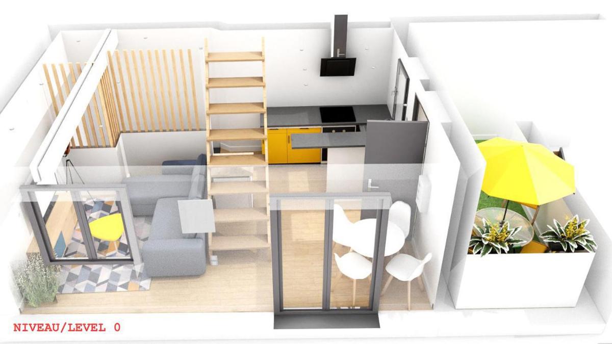 Maisonnette Le Faubourg - CENTRE VILLE, TERRASSE ET NETFLIX - Housity
