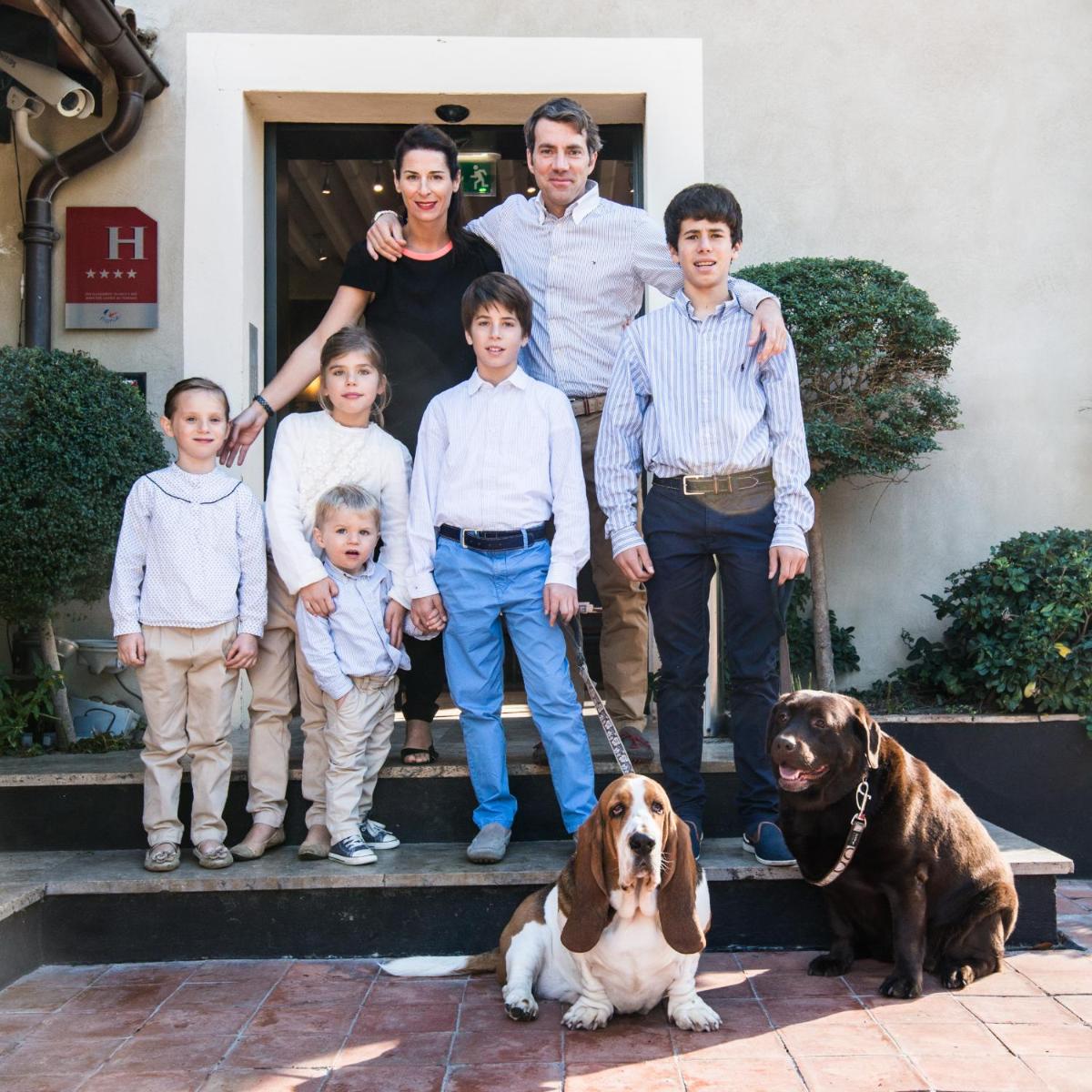Enfants séjournant dans l'établissement Hôtel du Château & Spa - Teritoria