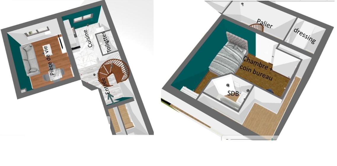 Duplex tout confort - circuit 24h - pôle santé sud - Centre des expositions - Technoparc - Housity