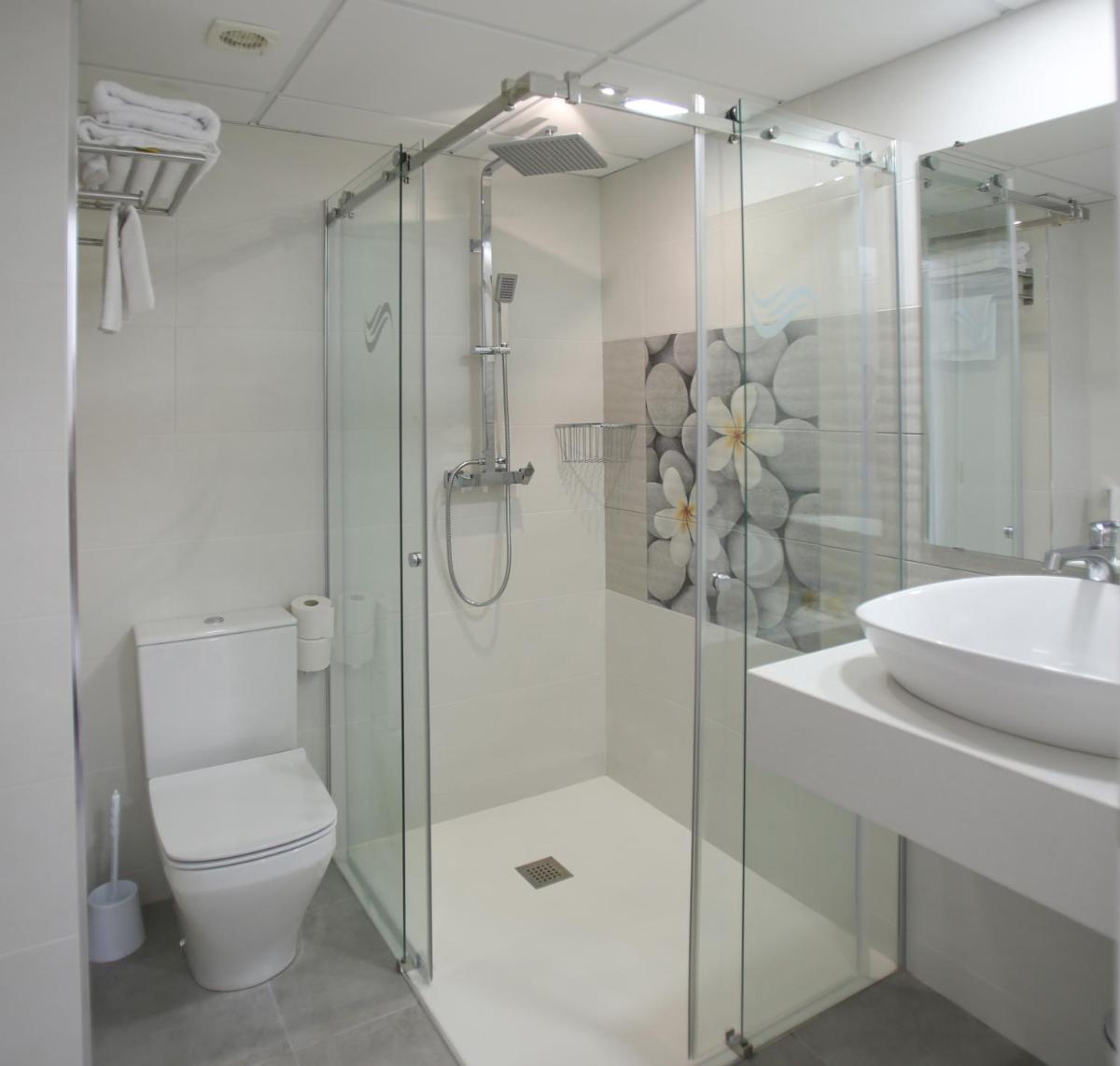 Un baño de Hotel Europa Splash & Spa