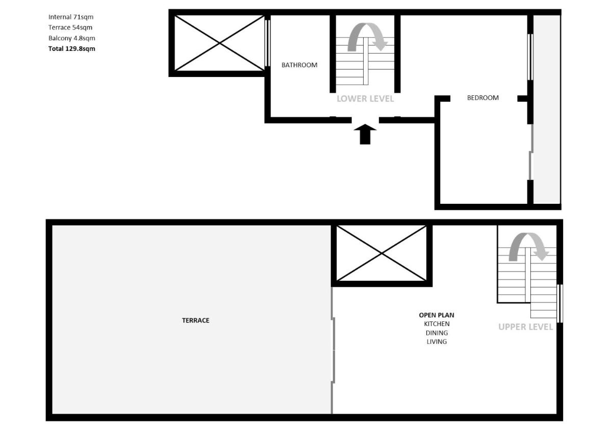 Townhouse Duplex with Terrace - Housity