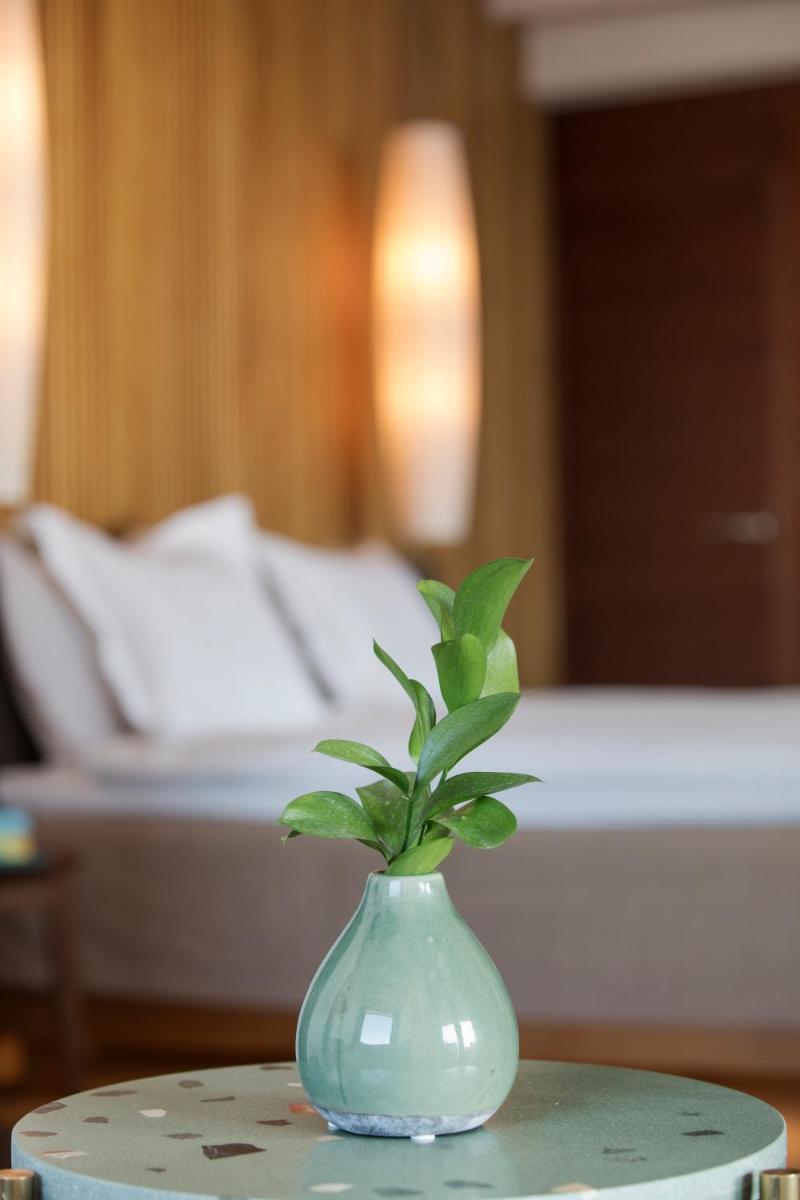 Cama o camas de una habitación en Portixol Hotel & Restaurant