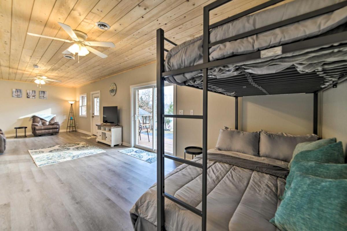 Waterfront Eddyville Home with Dock and Kayaks! - Housity