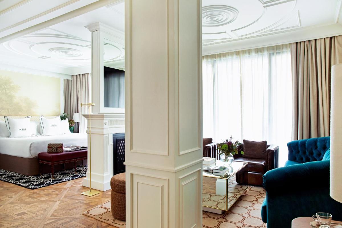 Cama o camas de una habitación en BLESS Hotel Madrid - The Leading Hotels of the World