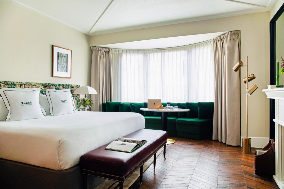 Cama o camas de una habitación en BLESS Hotel Madrid - The Leading Hotels of the World