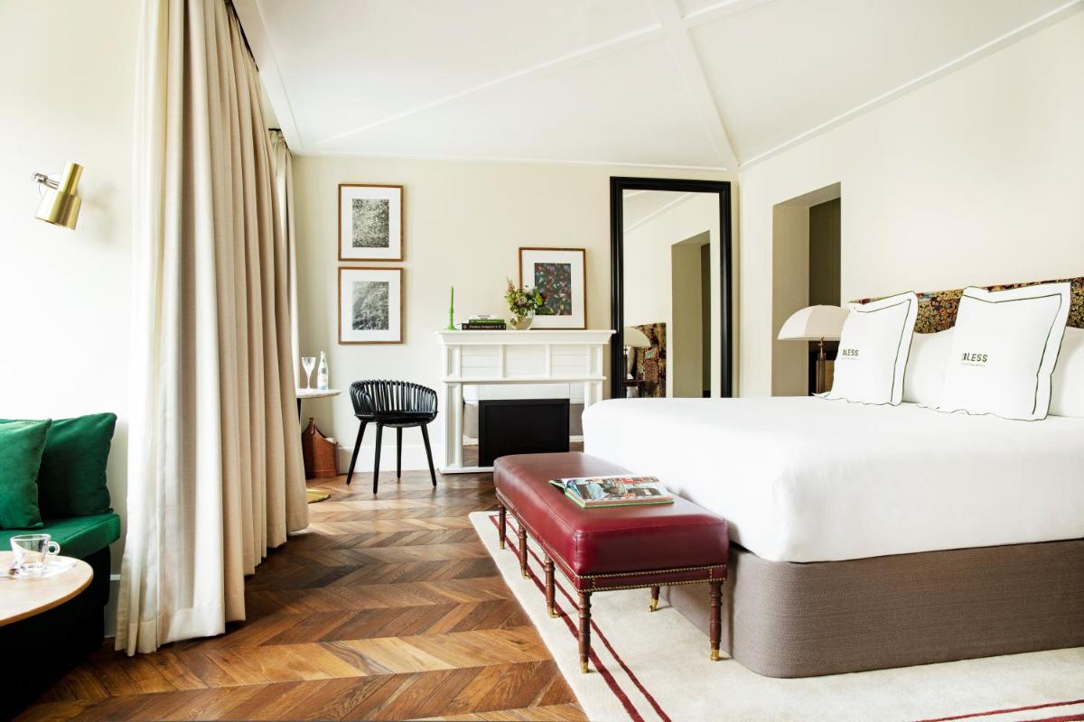 Cama o camas de una habitación en BLESS Hotel Madrid - The Leading Hotels of the World