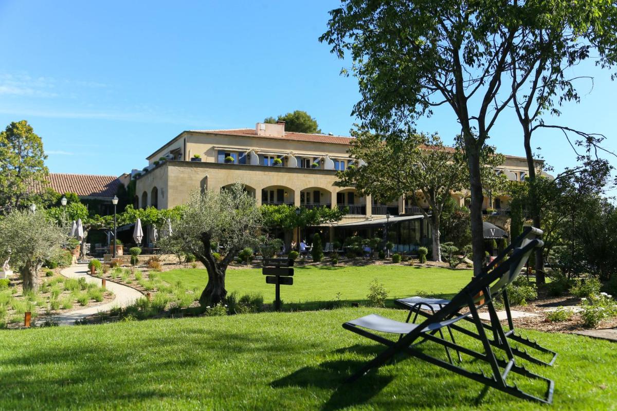 Jardin de l'établissement Le Vallon de Valrugues Hotel Spa & Villas