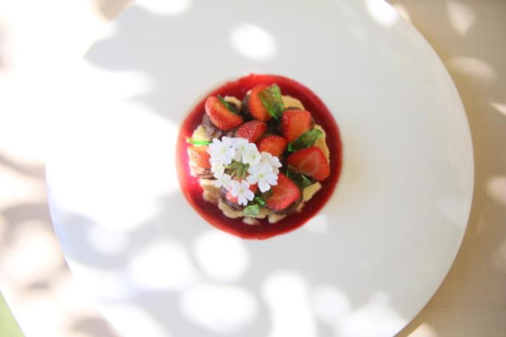 Nourriture dans l'hôtel ou à proximité