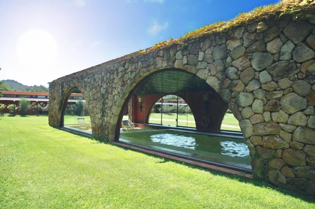 Jardín al aire libre en Mas Salvi Country Boutique Hotel