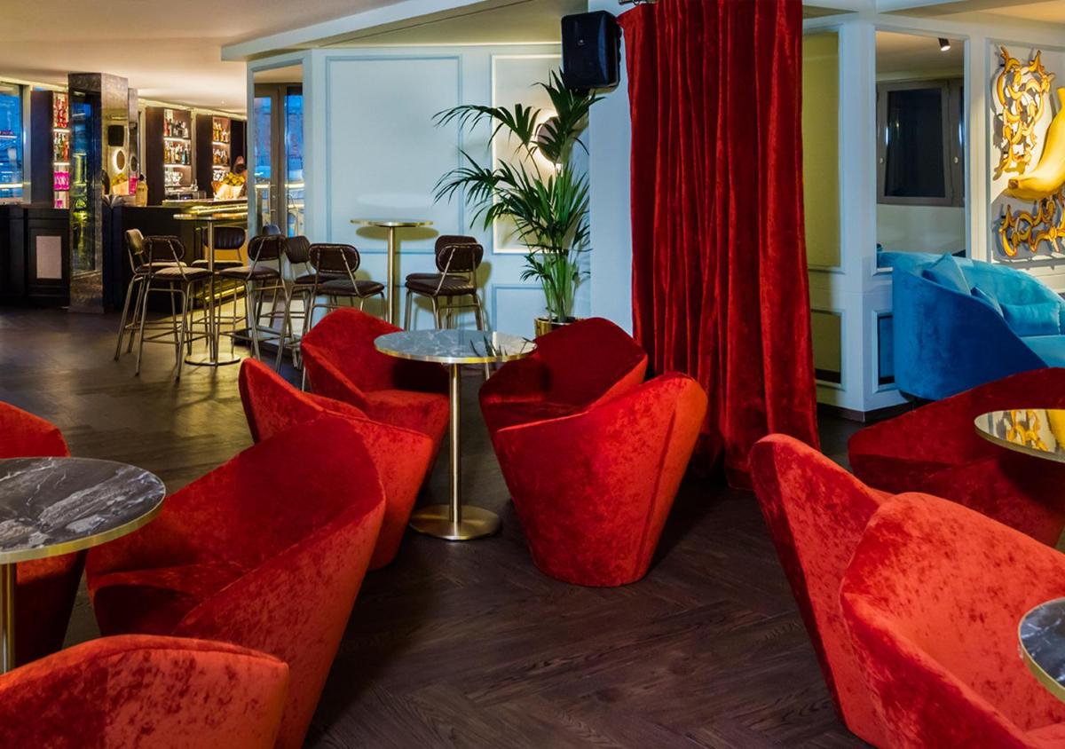 Zona de estar de Axel Hotel Barcelona - Adults Only