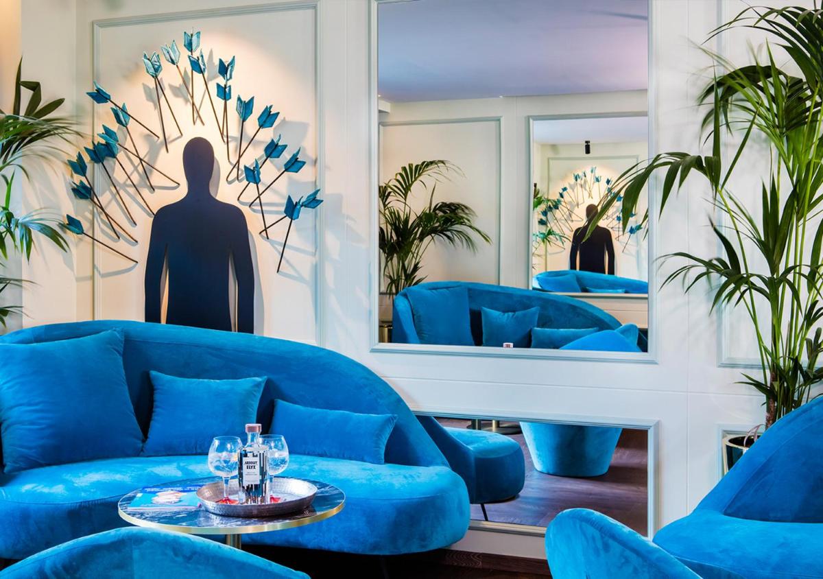 Zona de estar de Axel Hotel Barcelona - Adults Only