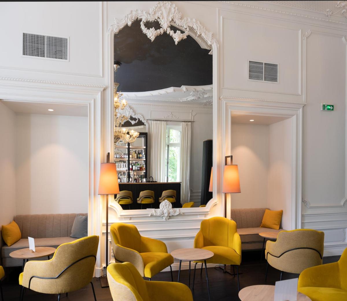 Coin salon dans l'établissement Le Domaine de Beaulieu
