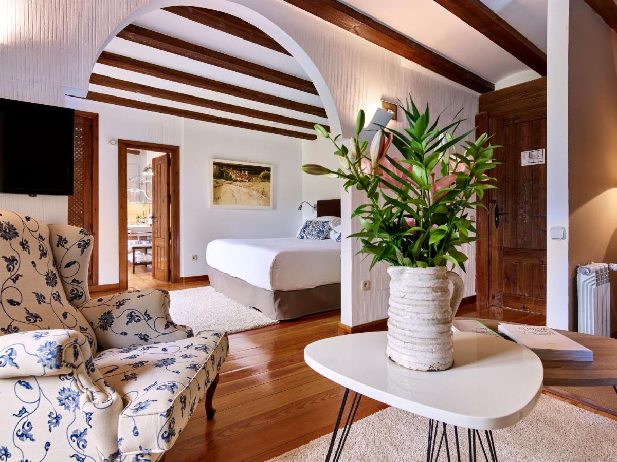 Zona de estar de Molino de Alcuneza Relais & Châteaux