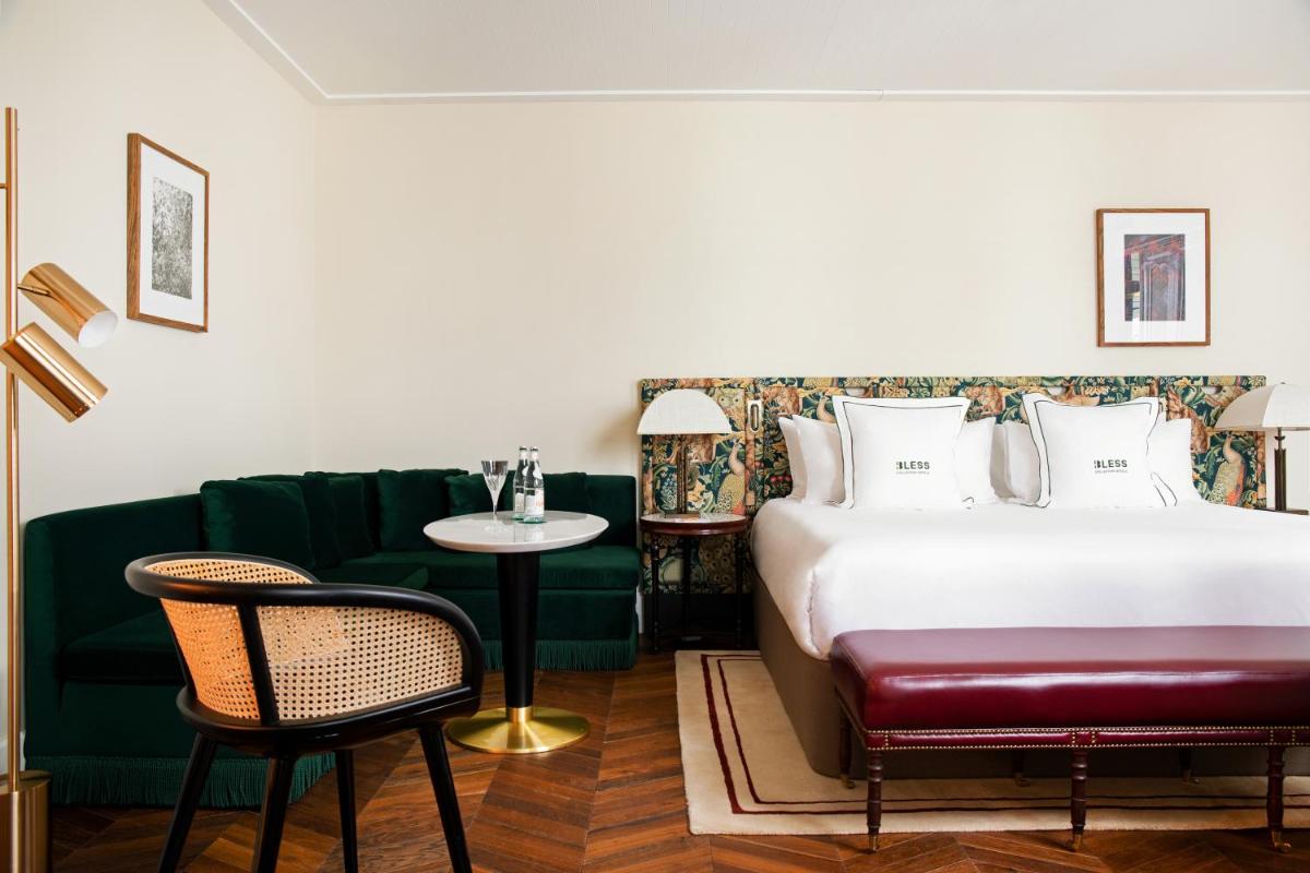 Cama o camas de una habitación en BLESS Hotel Madrid - The Leading Hotels of the World