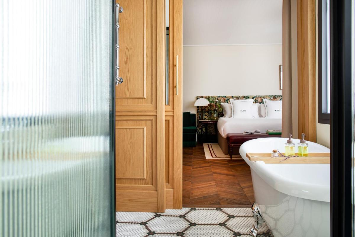 Cama o camas de una habitación en BLESS Hotel Madrid - The Leading Hotels of the World