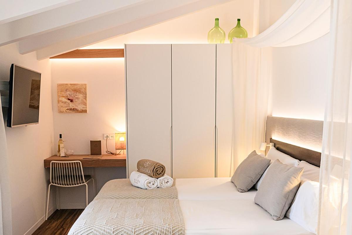 Cama o camas de una habitación en Ynaira hotel & Spa
