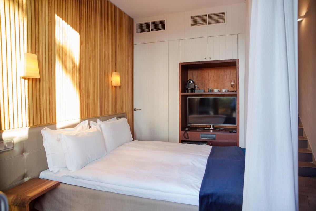 Cama o camas de una habitación en Portixol Hotel & Restaurant