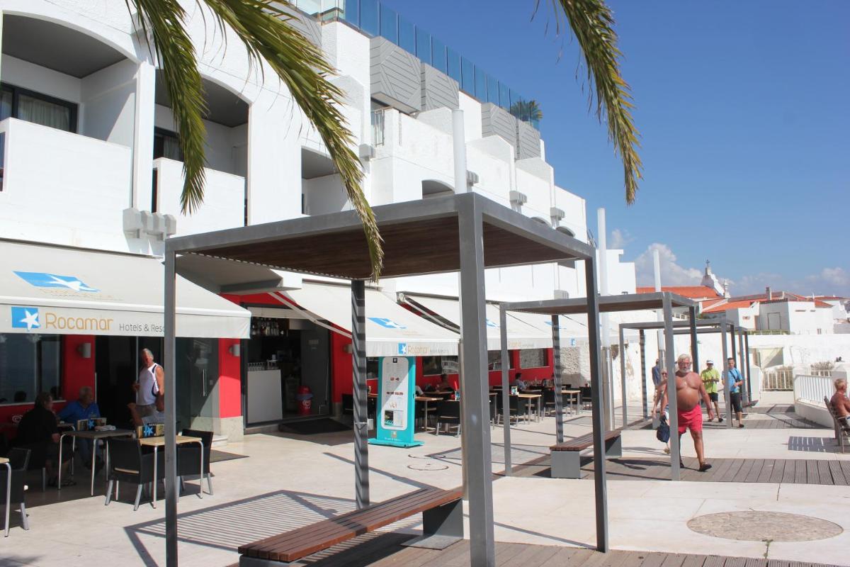 O edifício onde o hotel está situado