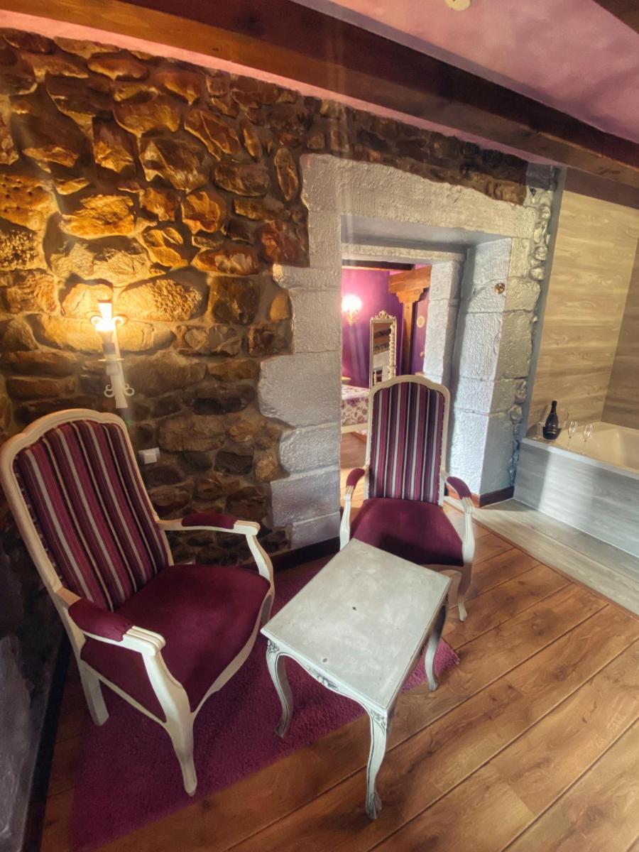 Zona de estar de Hotel Spa Casona La Hondonada