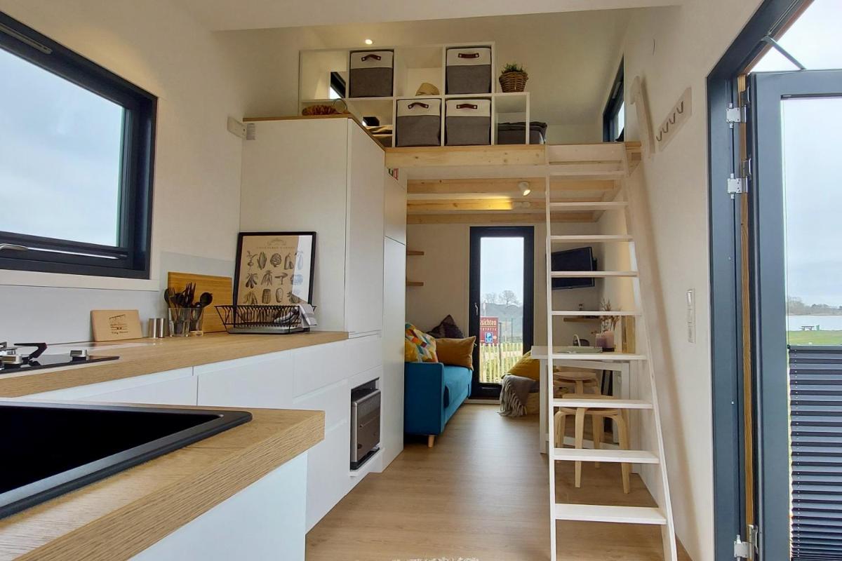 Suitetrails - Winzig Wohnen Tiny House direkt am Weserstrand
