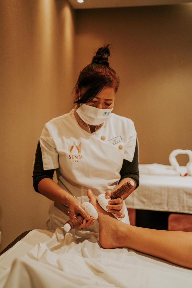 Os clientes hospedados em Sweet Atlantic Hotel & Spa