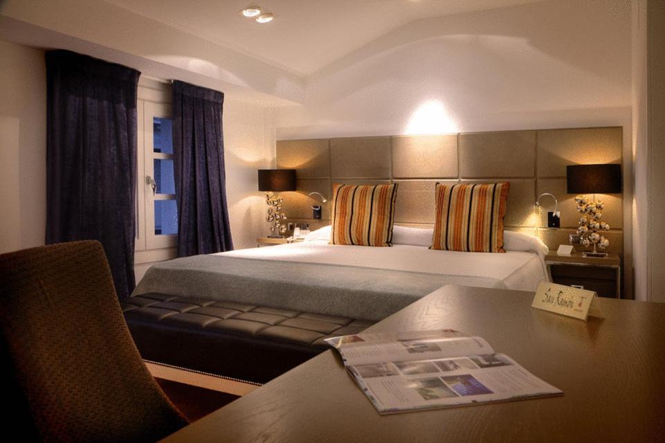 Cama o camas de una habitación en San Ramón del Somontano