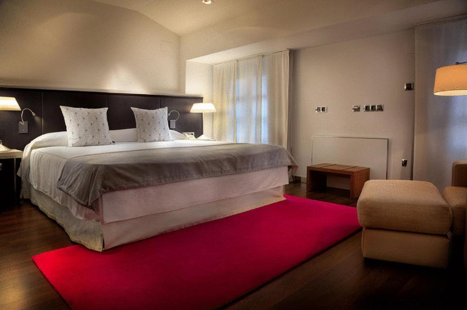 Cama o camas de una habitación en San Ramón del Somontano