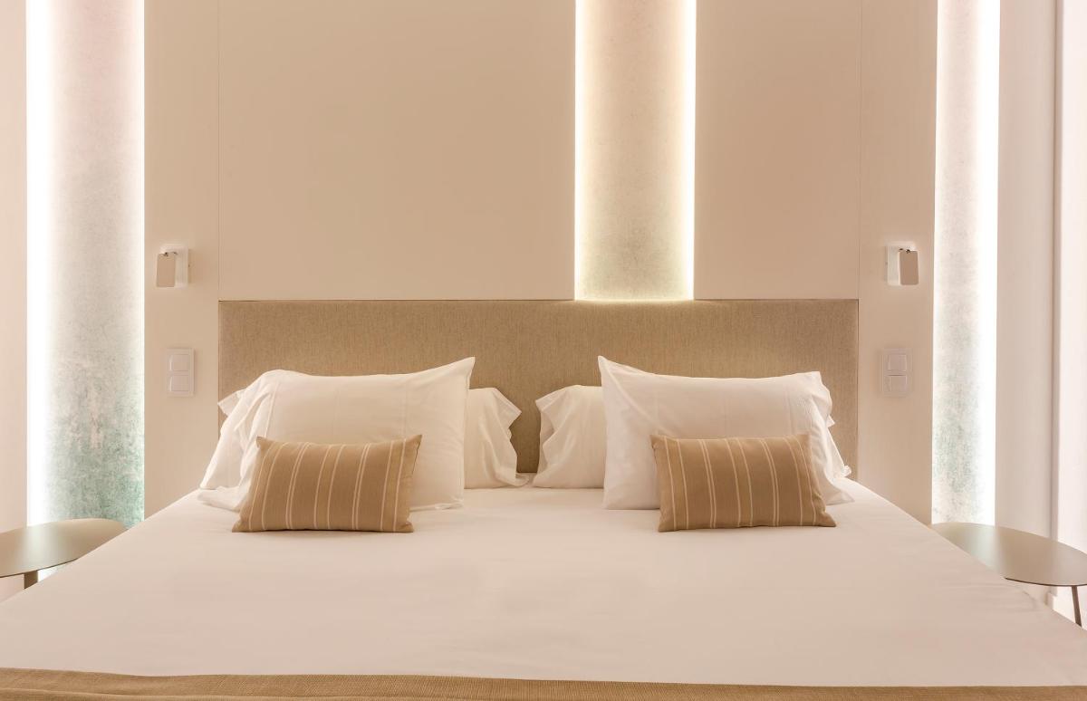Cama o camas de una habitación en Marins Playa