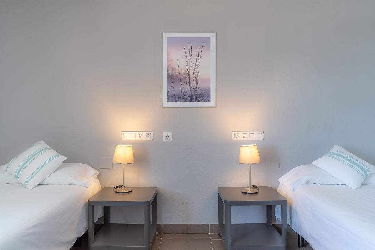Cama o camas de una habitación en Casas Heddy, Well-being Resort