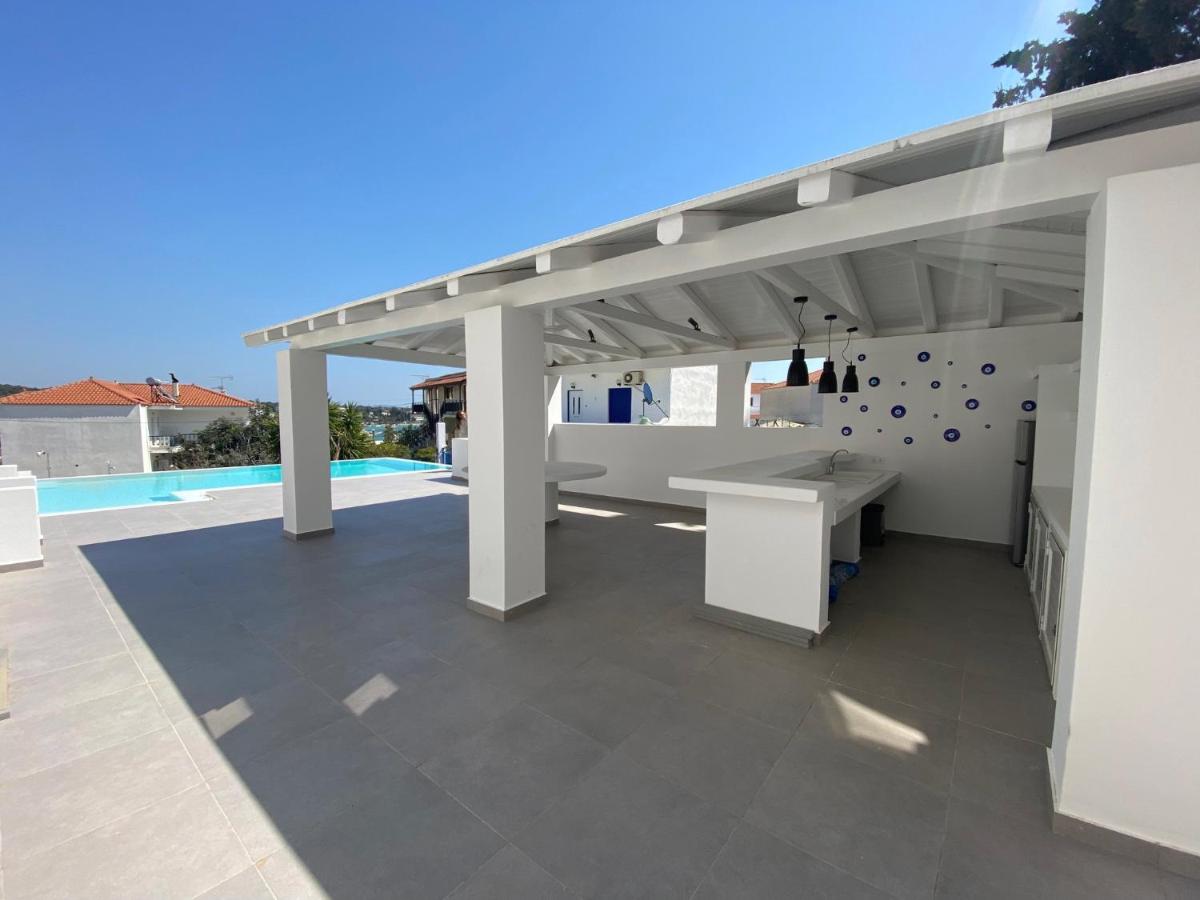 Portoheli Villa Downtown, Pool & Port view - Housity