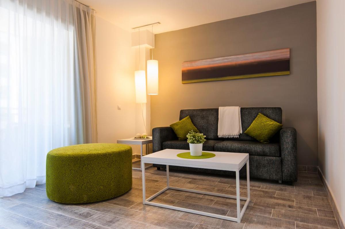 Zona de estar de Kn Aparthotel Columbus