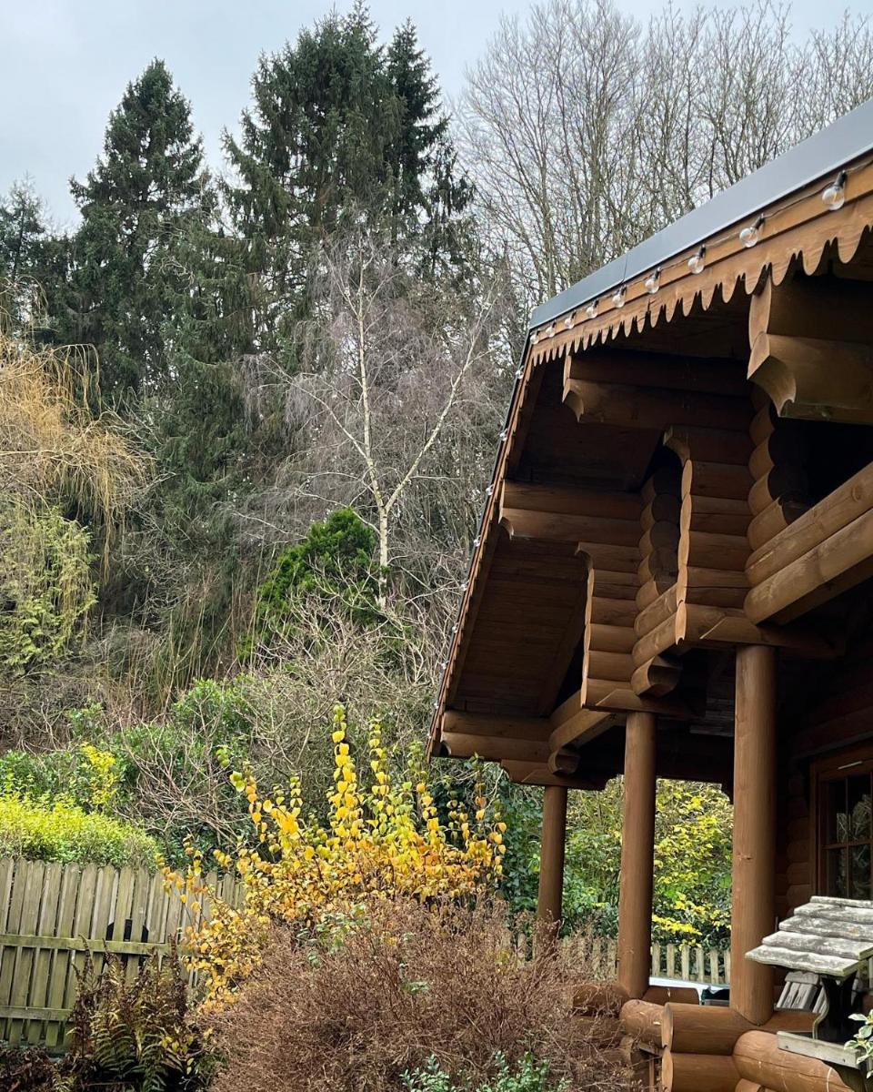 Countryside Log Cabin With Hot Tub - Beech - Housity
